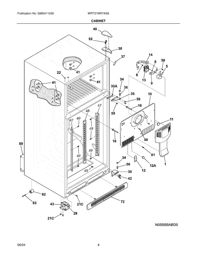 Diagram for WRT21MR7AS6