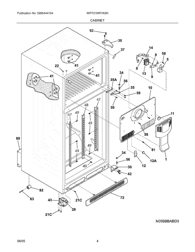 Diagram for WRT21MR7ASN