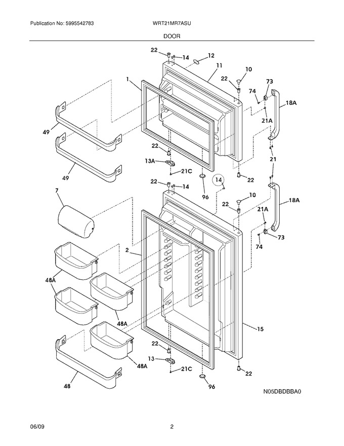 Diagram for WRT21MR7ASU