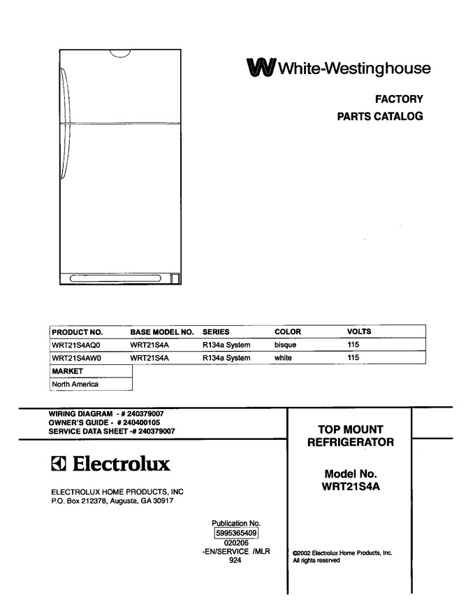 Diagram for WRT21S4AW0