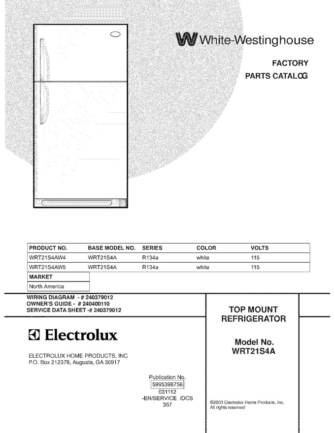 Diagram for WRT21S4AW4