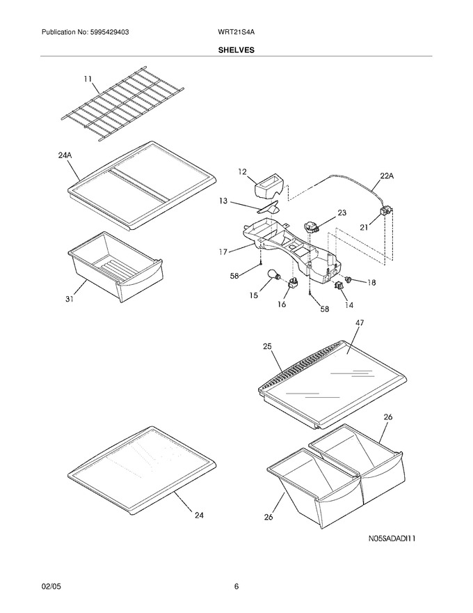 Diagram for WRT21S4AW7