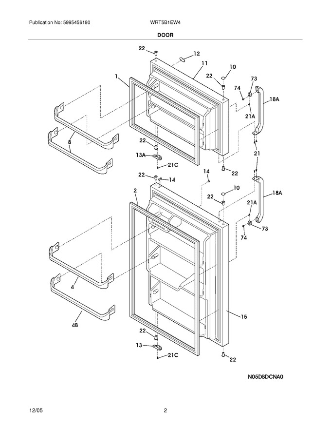 Diagram for WRT5B1EW4