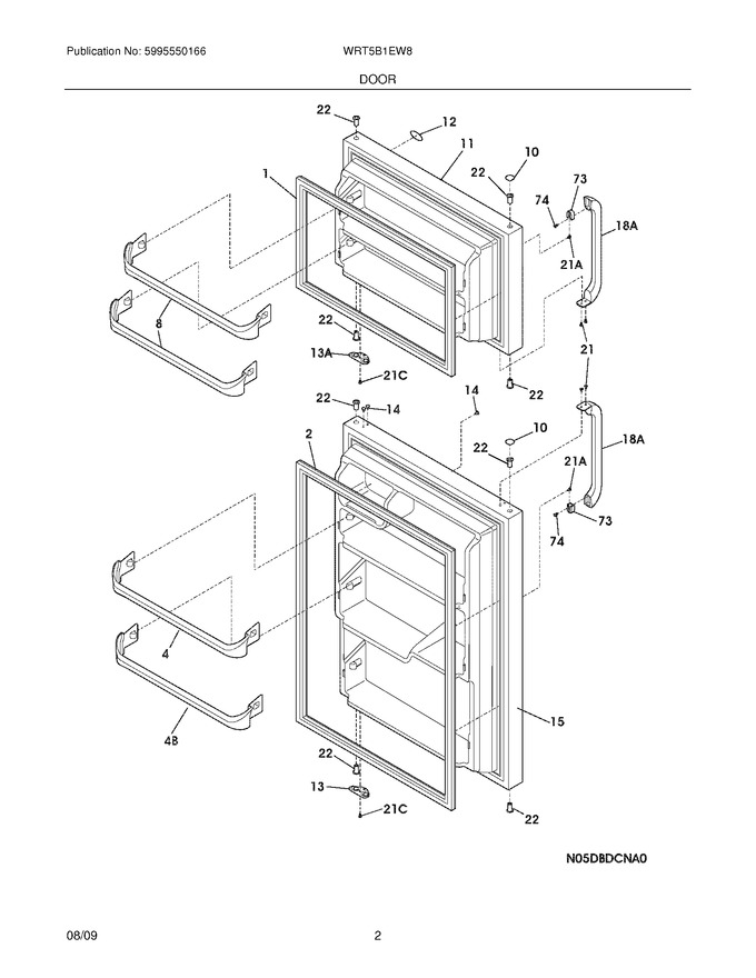 Diagram for WRT5B1EW8