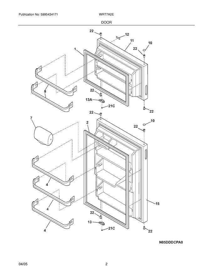 Diagram for WRT7A2EW0