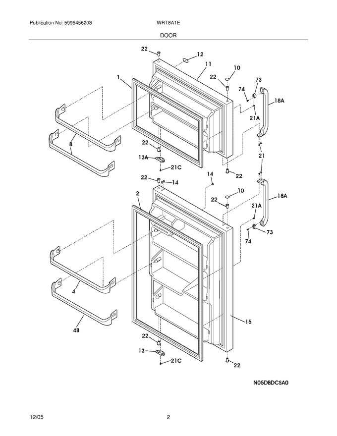 Diagram for WRT8A1EW8