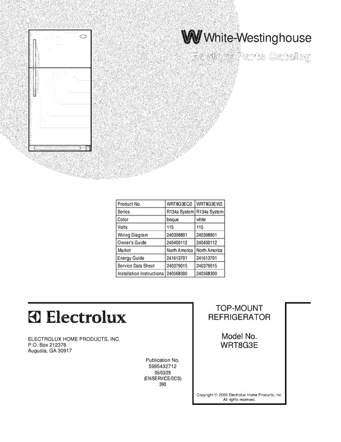 Diagram for WRT8G3EQ2