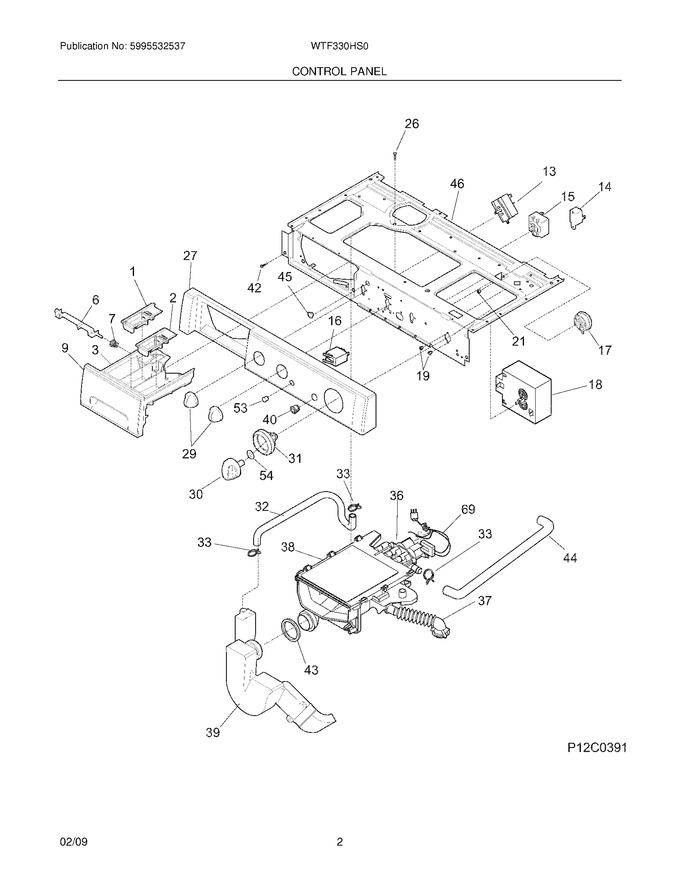 Diagram for WTF330HS0