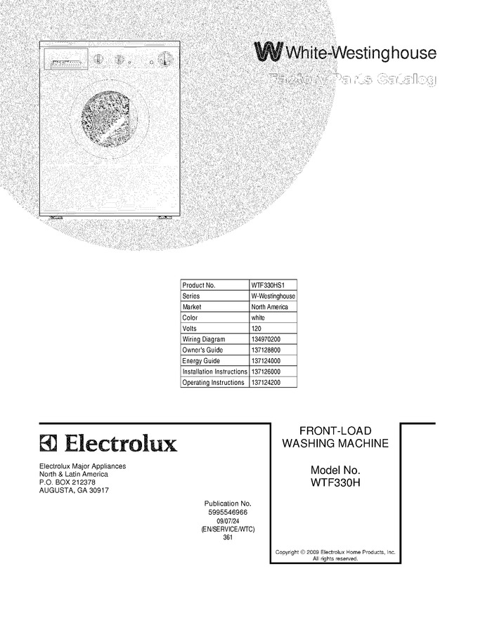 Diagram for WTF330HS1
