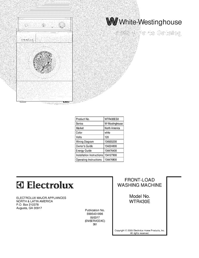 Diagram for WTR430ES0