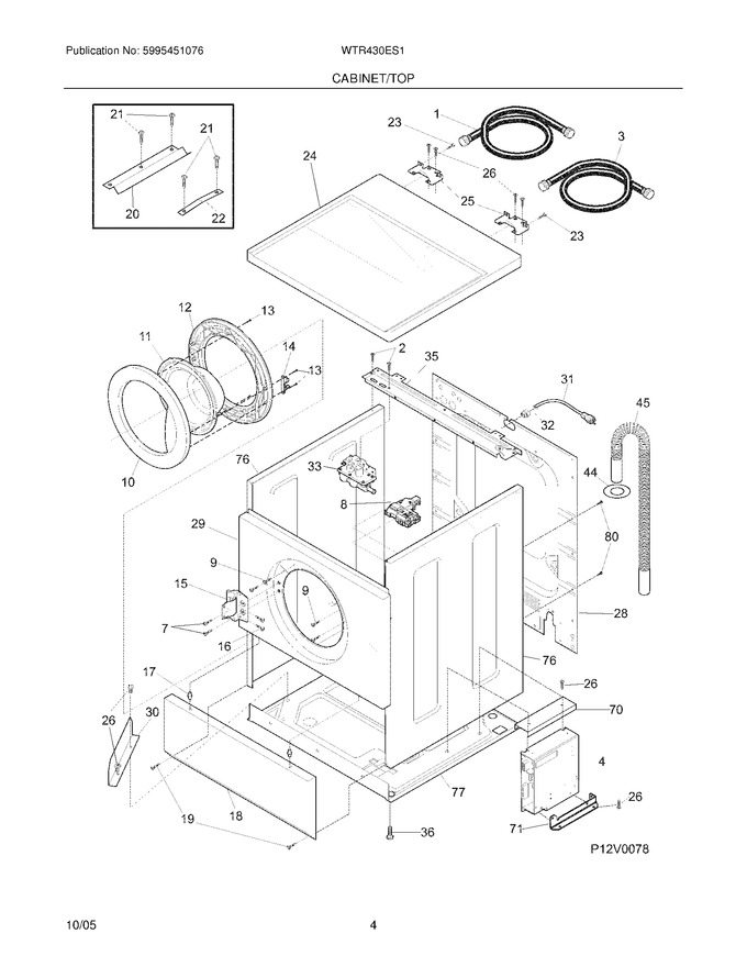 Diagram for WTR430ES1