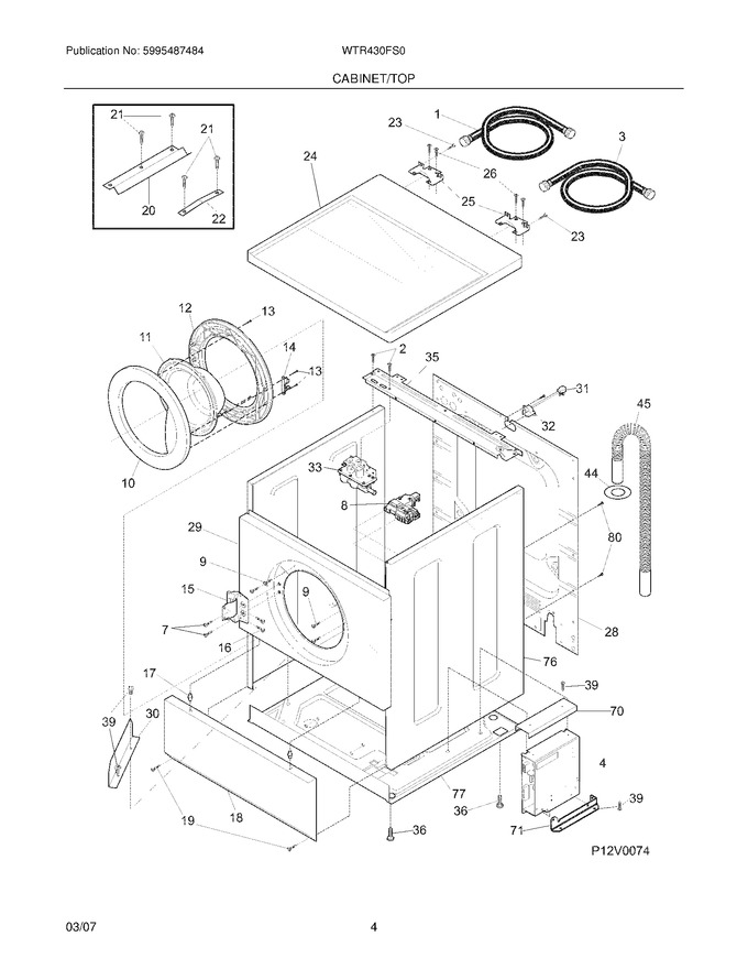 Diagram for WTR430FS0