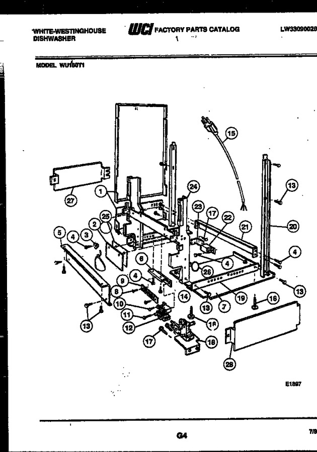 Diagram for WU180TV1