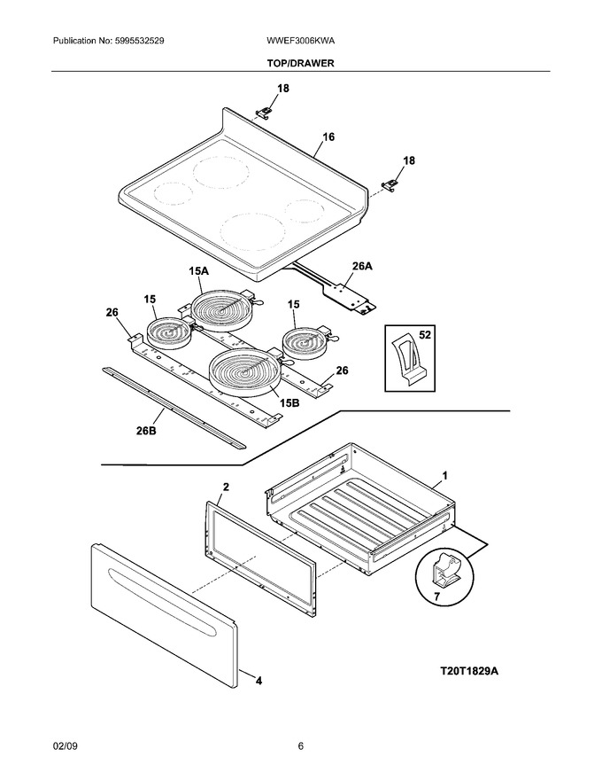 Diagram for WWEF3006KWA