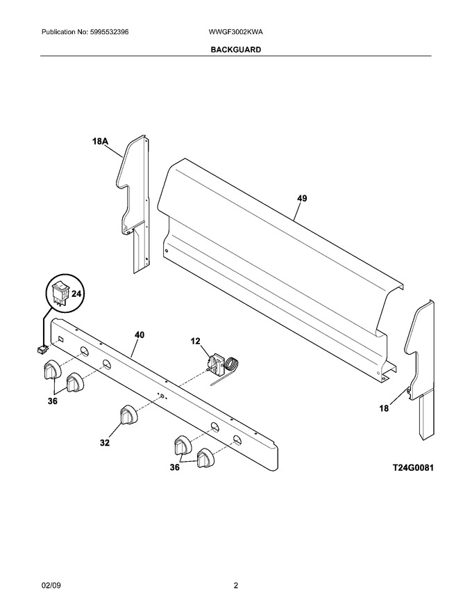 Diagram for WWGF3002KWA