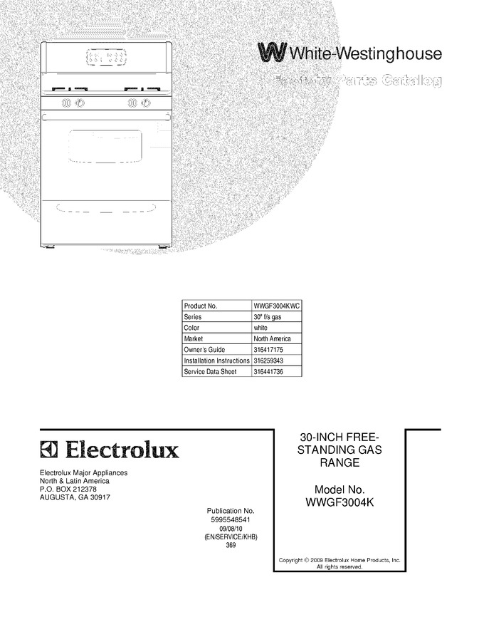 Diagram for WWGF3004KWC