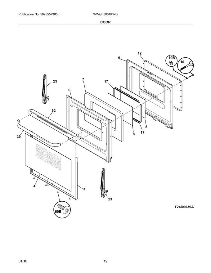 Diagram for WWGF3004KWD