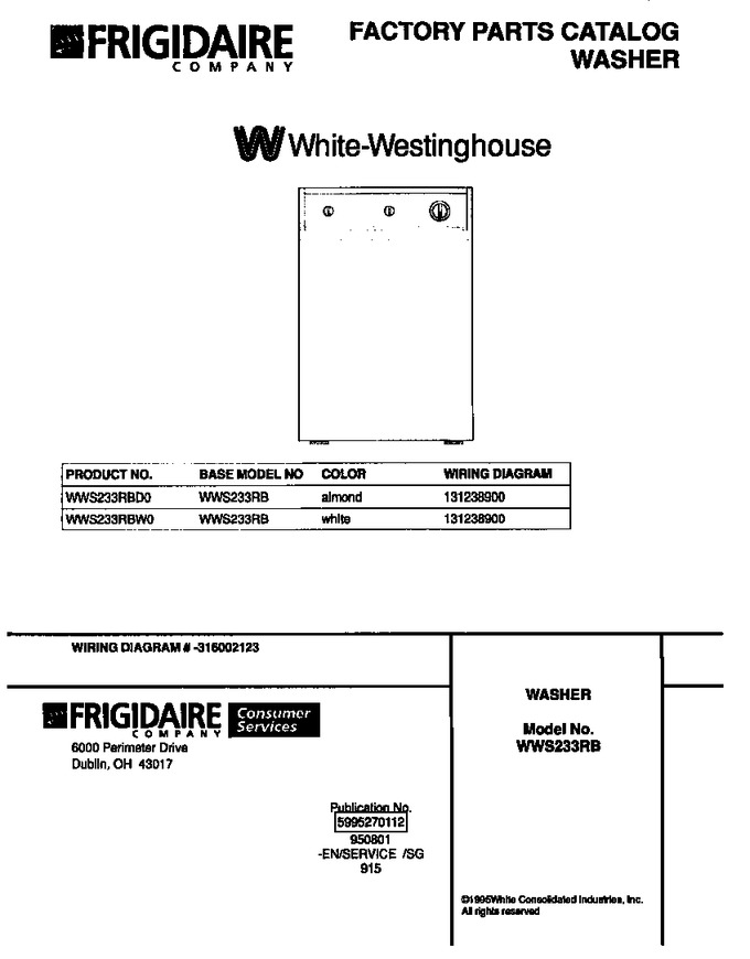 Diagram for WWS233RBW0