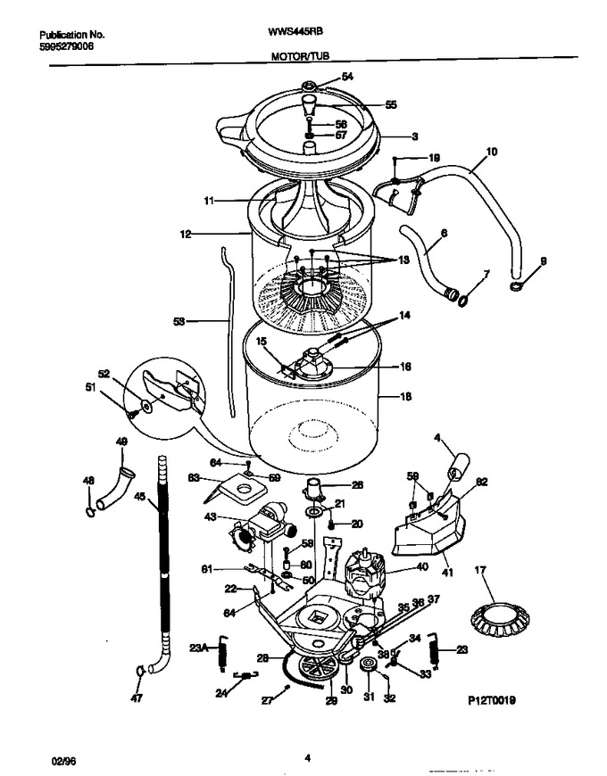 Diagram for WWS445RBW3
