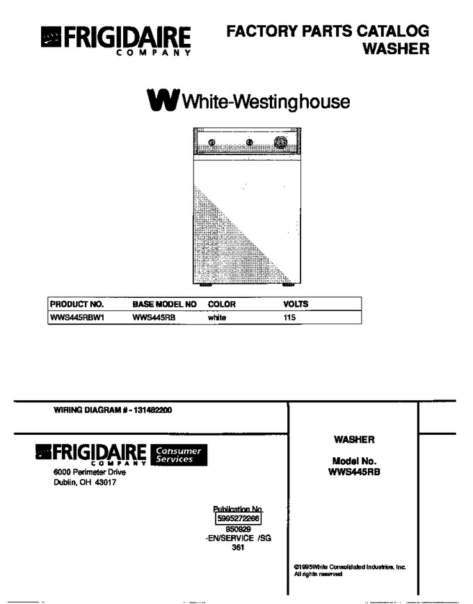 Diagram for WWS445RBW1