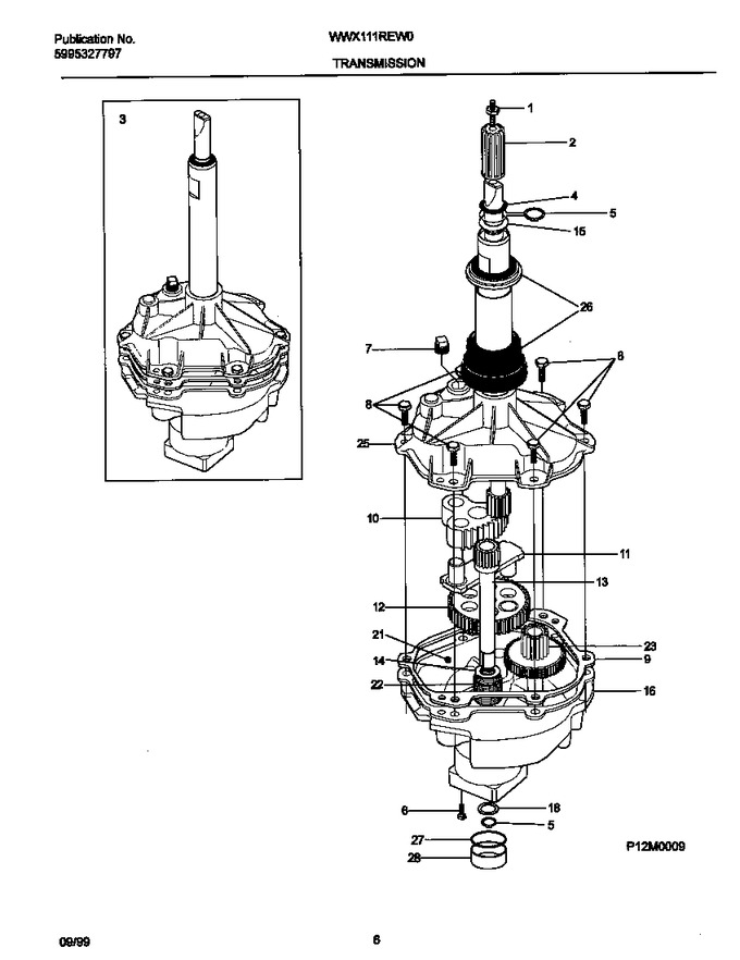 Diagram for WWX111REW0