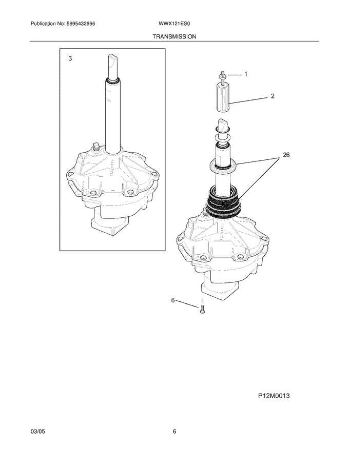 Diagram for WWX121ES0