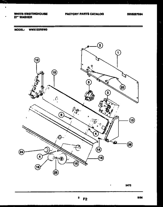 Diagram for WWX123RBW0