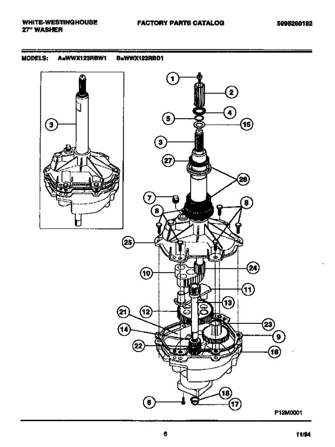 Diagram for WWX123RBW1