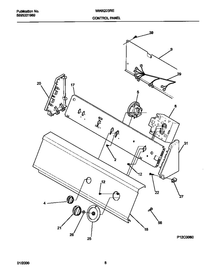 Diagram for WWX223RED0