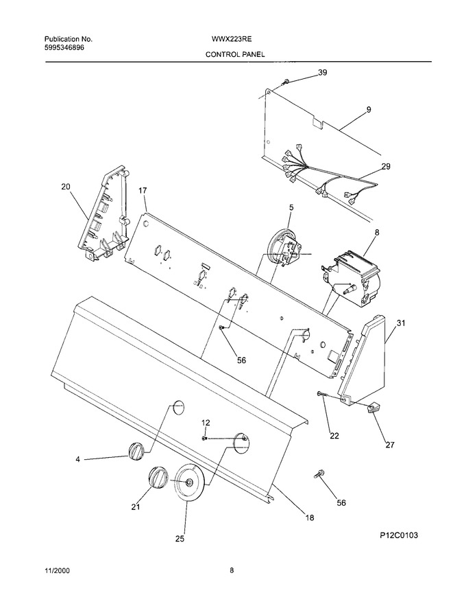 Diagram for WWX223RED1