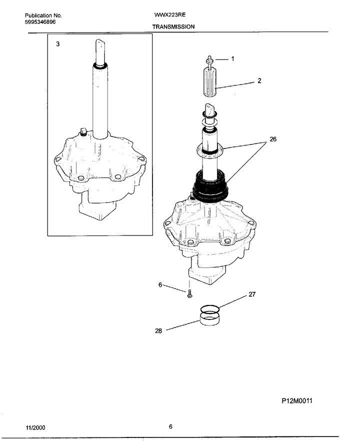 Diagram for WWX223RED1