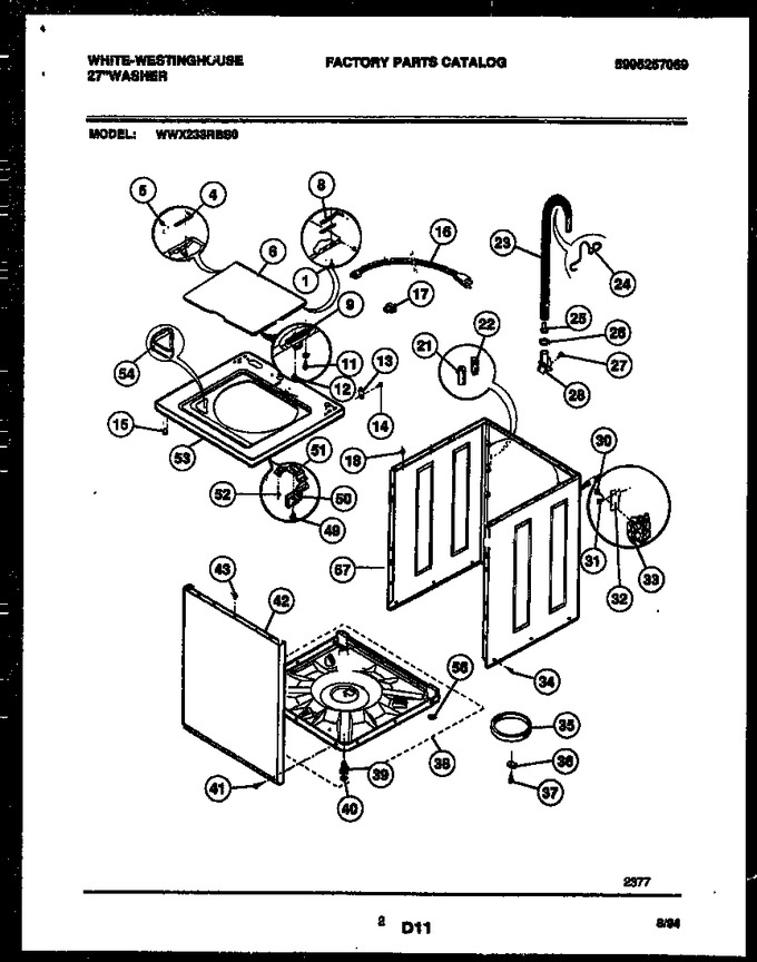 Diagram for WWX233RBS0