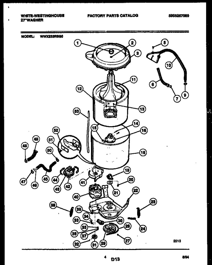 Diagram for WWX233RBS0
