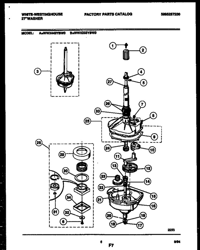 Diagram for WWX233YBD0