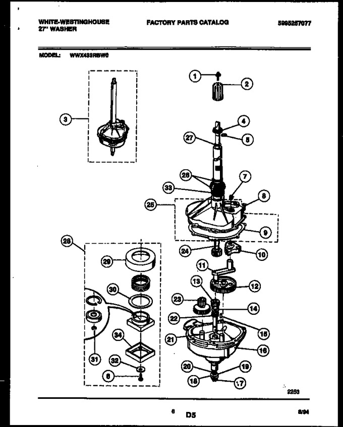 Diagram for WWX433RBD0