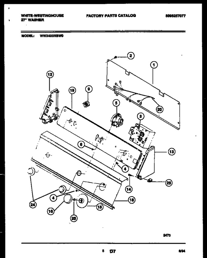 Diagram for WWX433RBW0