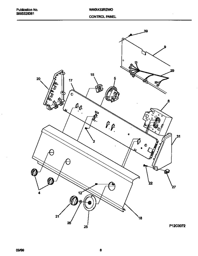 Diagram for WWX433REW0