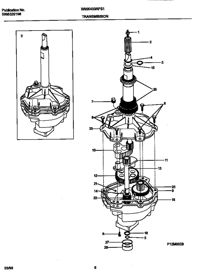 Diagram for WWX433RFS1