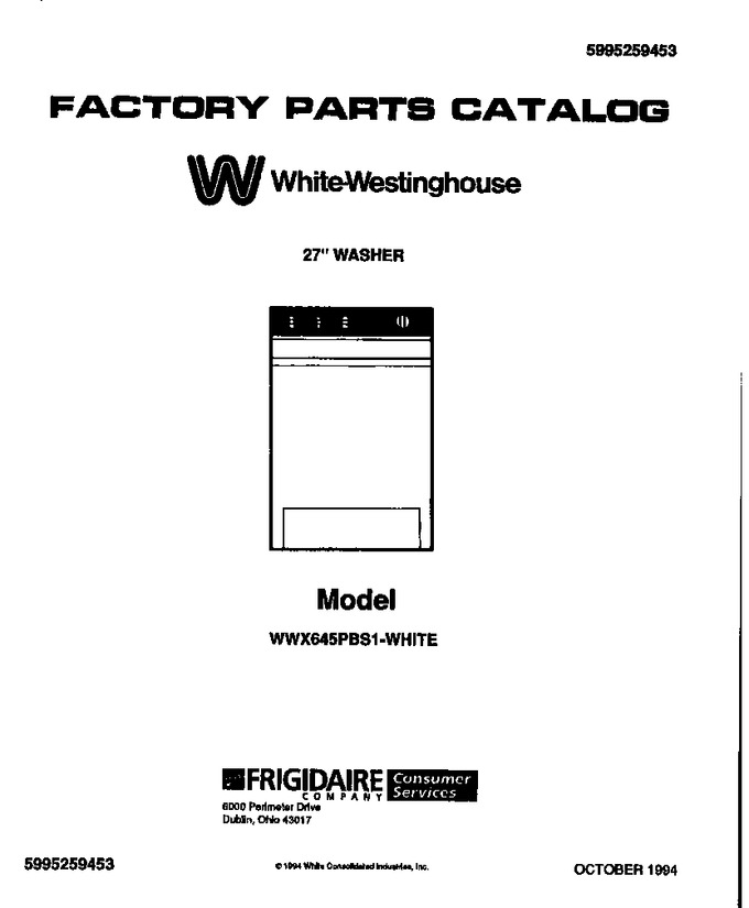 Diagram for WWX645PBS1
