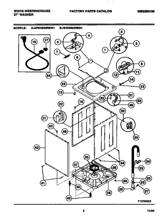 Diagram for WWX645RBD1