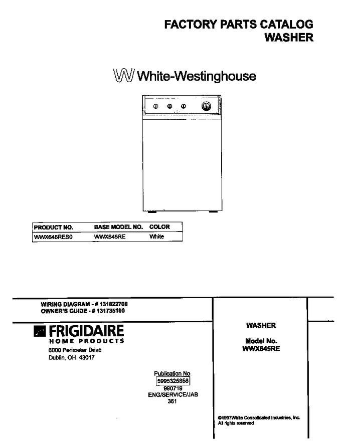 Diagram for WWX645RES0