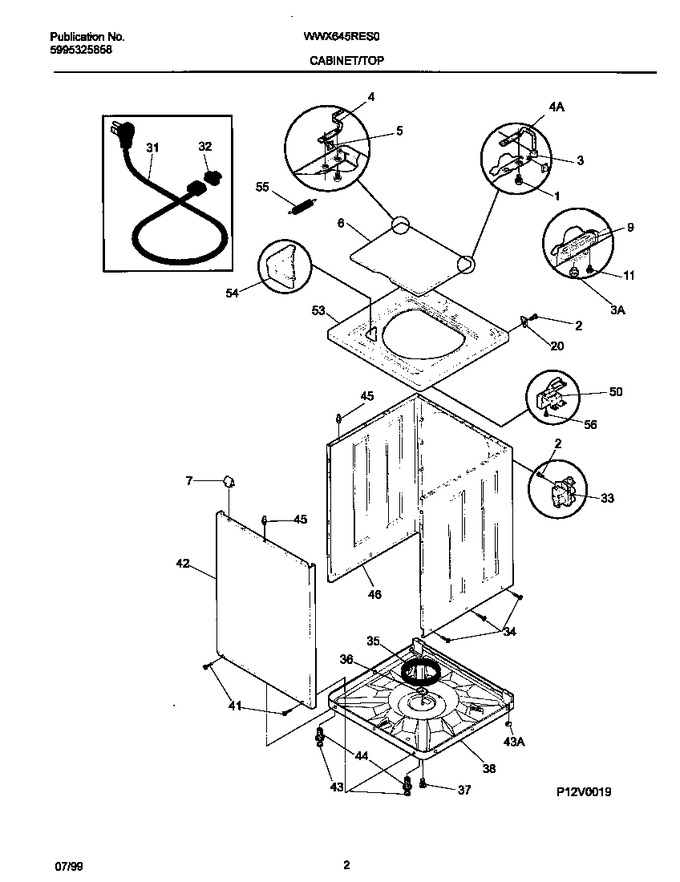 Diagram for WWX645RES0