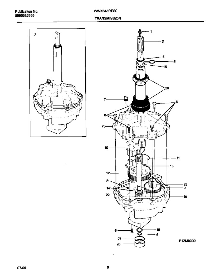 Diagram for WWX645RES0