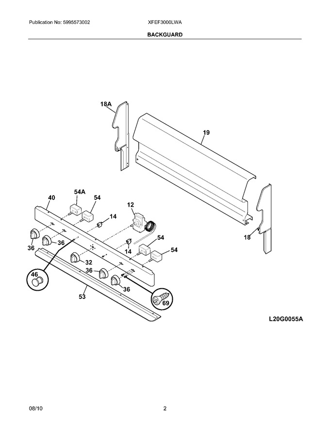 Diagram for XFEF3000LWA