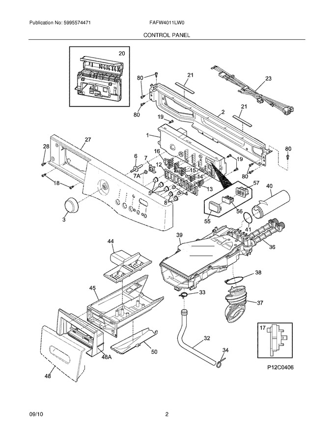Diagram for FAFW4011LW0