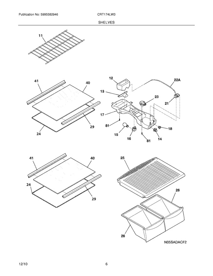 Diagram for CRT174LW3