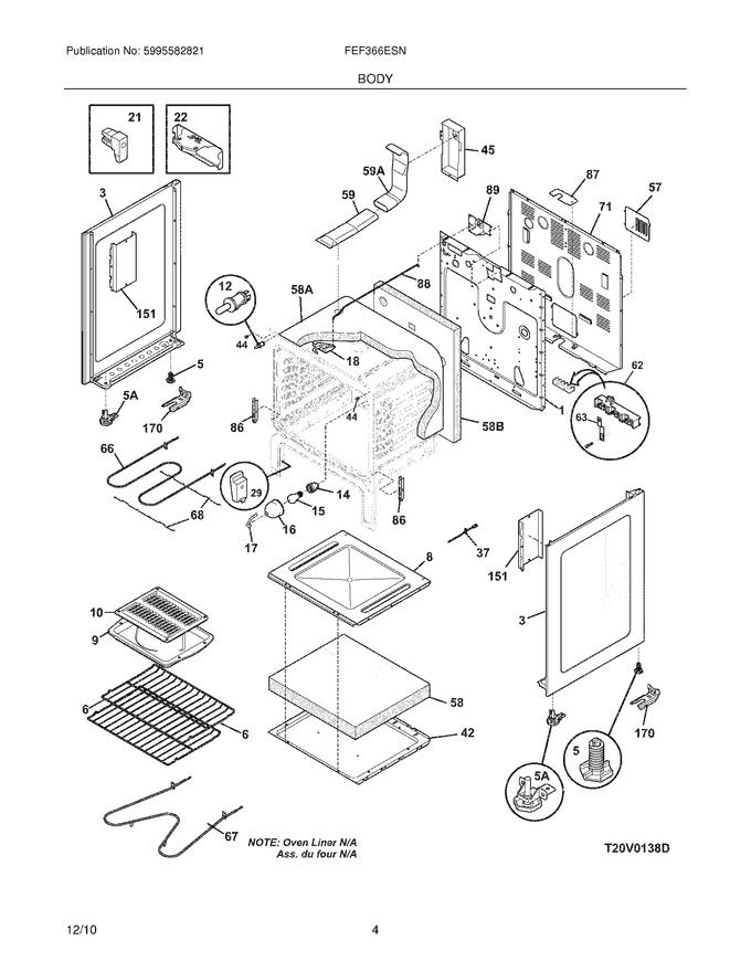 Diagram for FEF366ESN