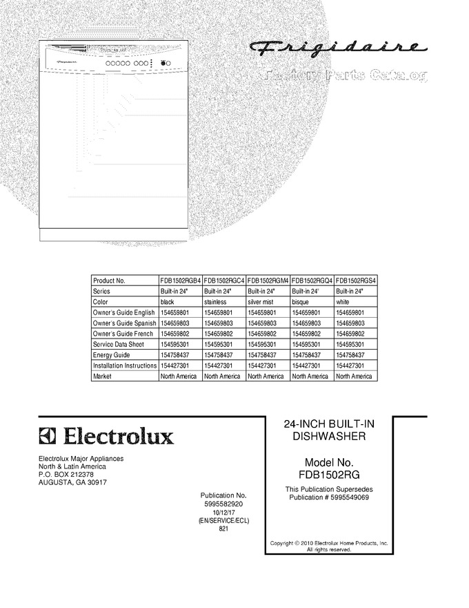 Diagram for FDB1502RGS4