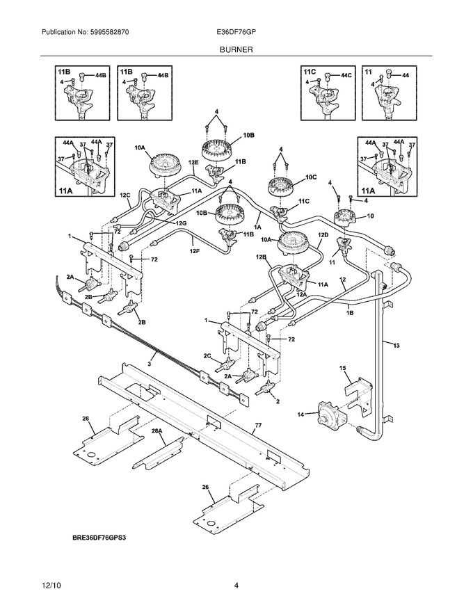 Diagram for E36DF76GPS3