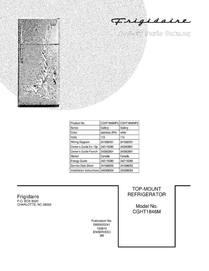 Diagram for CGHT1846MP5